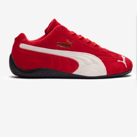 NIB Puma Speedcat sneakers, red, US 6 (mens), EU 38 (about a women's 7.5) - Picture 2 of 12